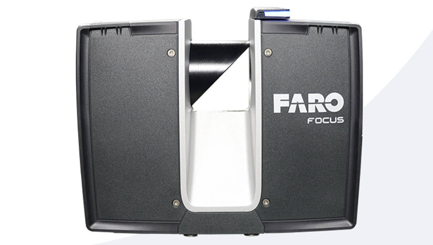 Der FARO Focus Premium Laser Scanner für 3D-Messanwendungen an großen Teilen